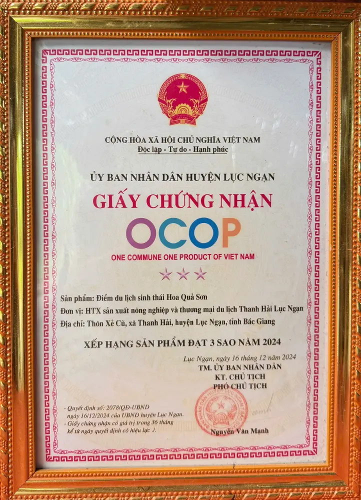 Hoa Quả Sơn – Nhà vườn Hữu Luật
